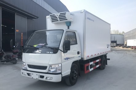 4.2米冷藏車，不超重的藍牌廂式冷藏車。